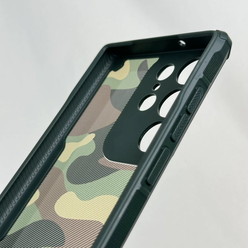 Camo Armour - Mobile Back Cover for Samsung Galaxy S24 Ultra 5G - 6.8 Inches