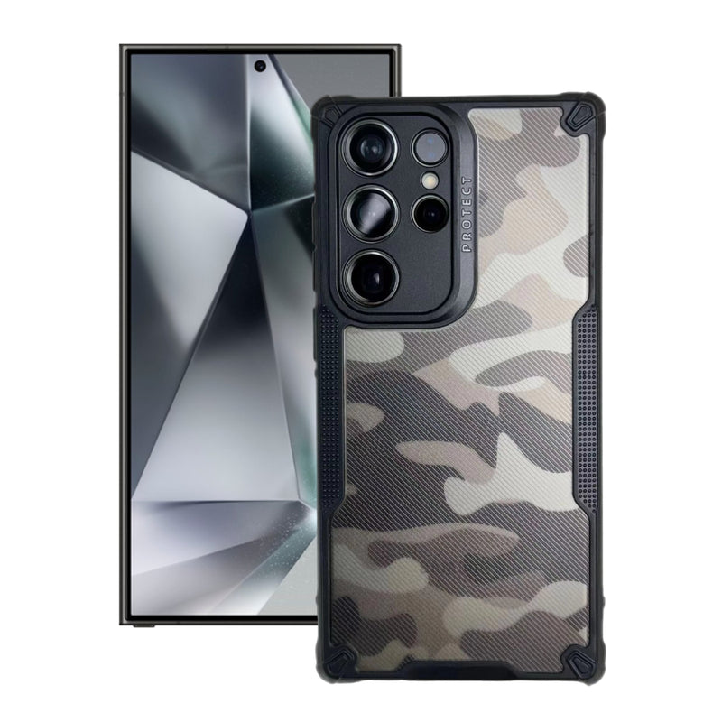 Camo Armour - Mobile Back Cover for Samsung Galaxy S24 Ultra 5G - 6.8 Inches