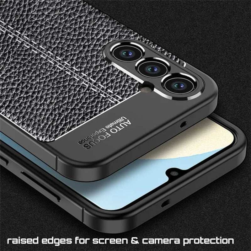 Elegant Textured - Back Case for Samsung Galaxy A34 5G - 6.6 Inches