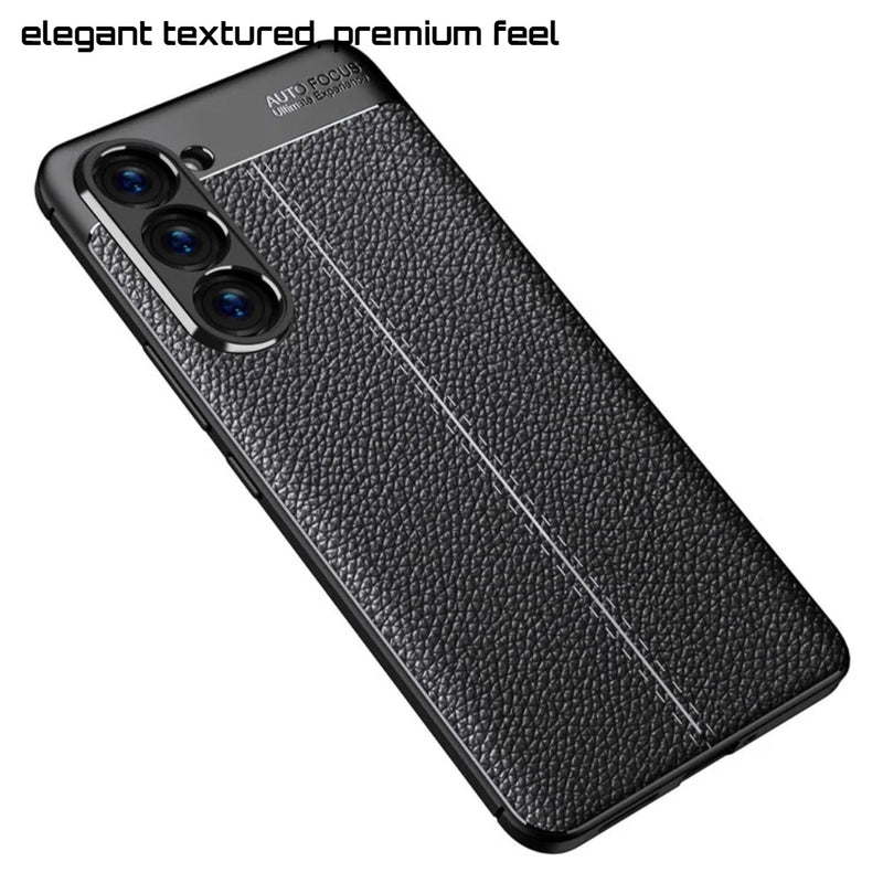 Elegant Textured - Back Case for Samsung Galaxy S23 5G - 6.1 Inches