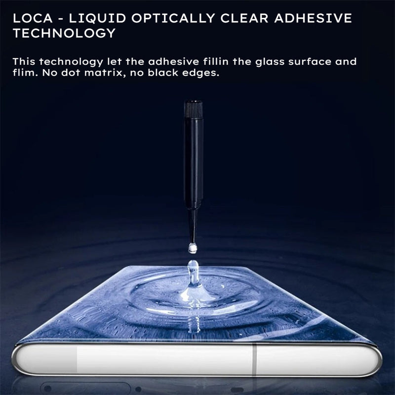 nPlusOne - UV Full Glue Tempered Glass for IQOO Z9s Pro 5G - 6.77 Inches