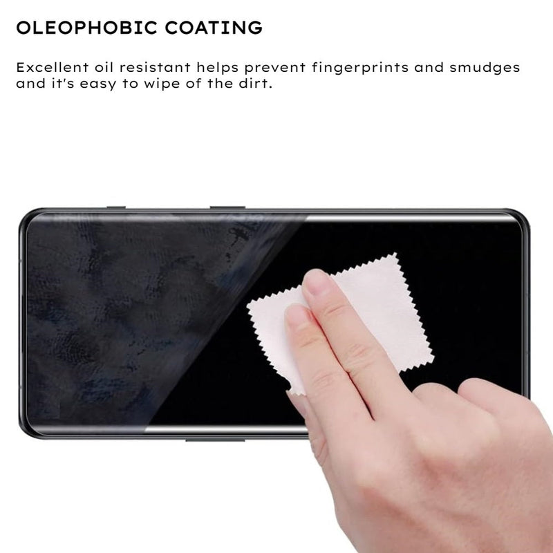 nPlusOne - UV Full Glue Tempered Glass for IQOO Z9s 5G - 6.77 Inches