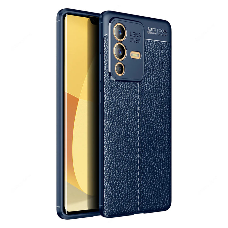 Elegant Textured - Back Case for Vivo V23 5G - 6.44 Inches