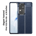 Elegant Textured - Back Case for Vivo V30 Pro 5G - 6.78 Inches