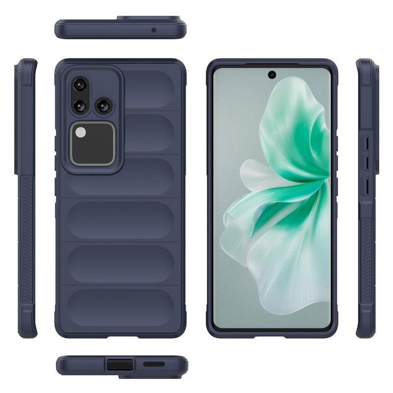 Shield Silicone - Mobile Back Cover for Vivo V30 Pro 5G - 6.78 Inches