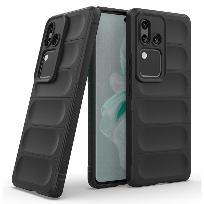 Shield Silicone - Mobile Back Cover for Vivo V30 Pro 5G - 6.78 Inches