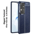 Elegant Textured - Back Case for Vivo V30 5G - 6.78 Inches