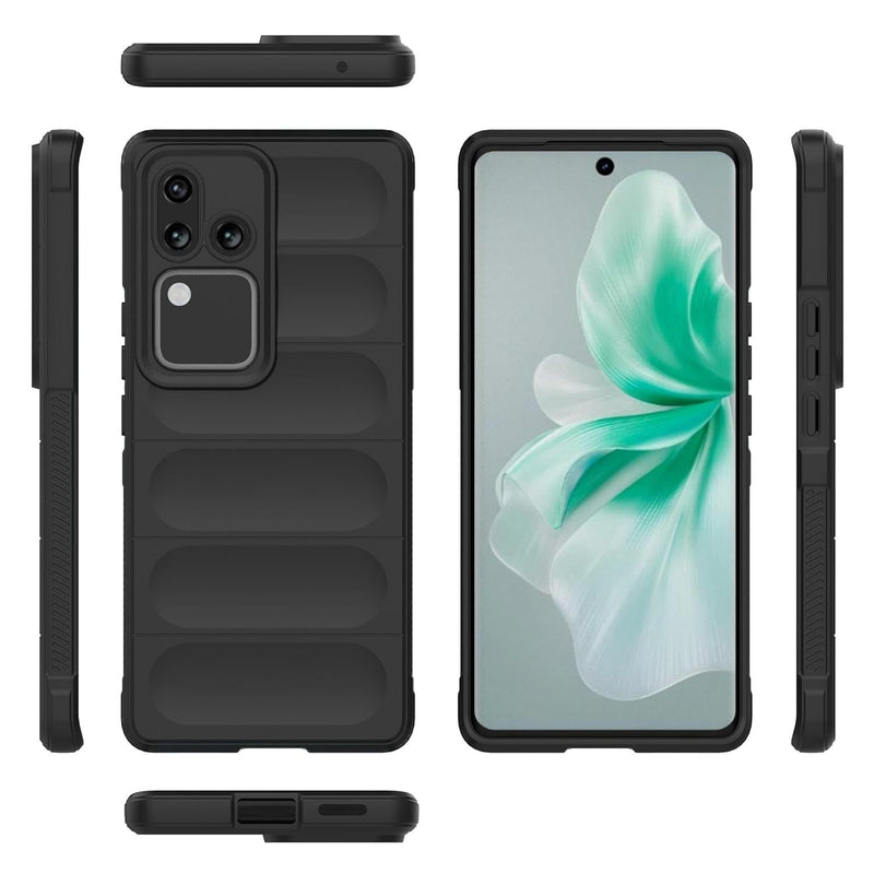 Shield Silicone - Mobile Back Cover for Vivo V30 Pro 5G - 6.78 Inches