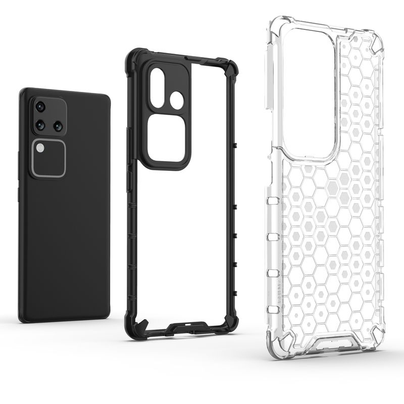 Classic Armour - Back  Cover for Vivo V30 5G - 6.78 Inches