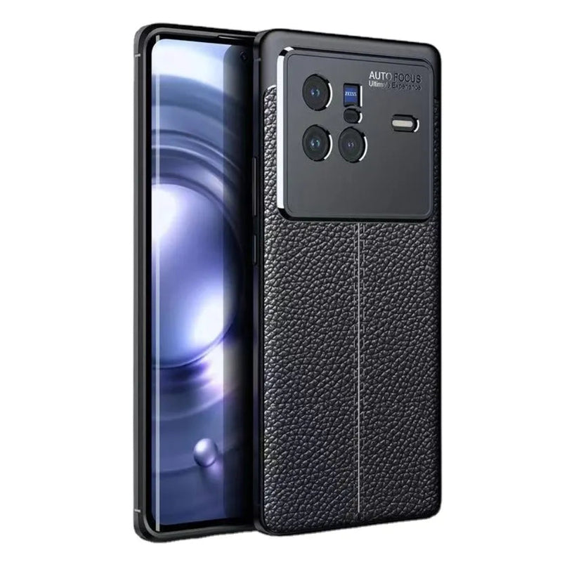 Elegant Textured - Mobile Back Cover for Vivo X80 5G - 6.78 Inches