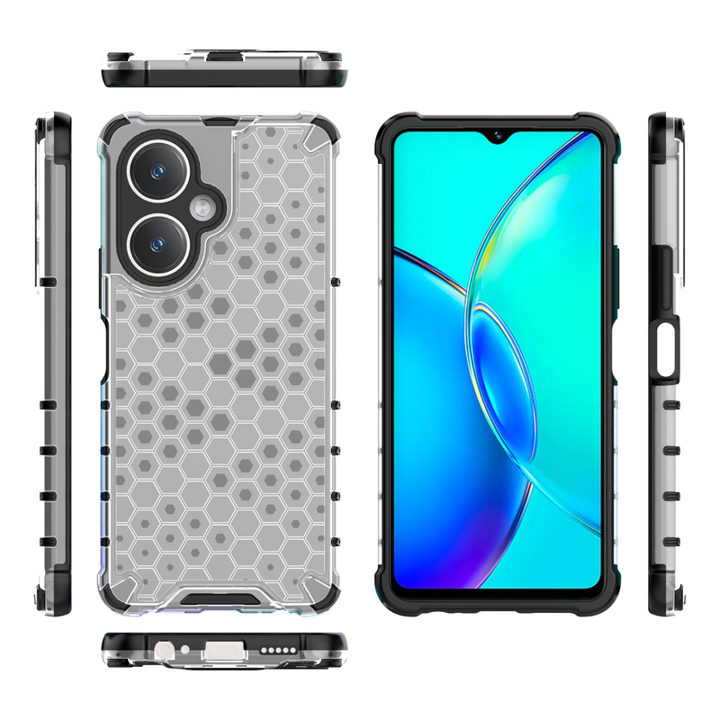 Classic Armour - Mobile Back Case for Vivo Y27 - 6.64 Inches