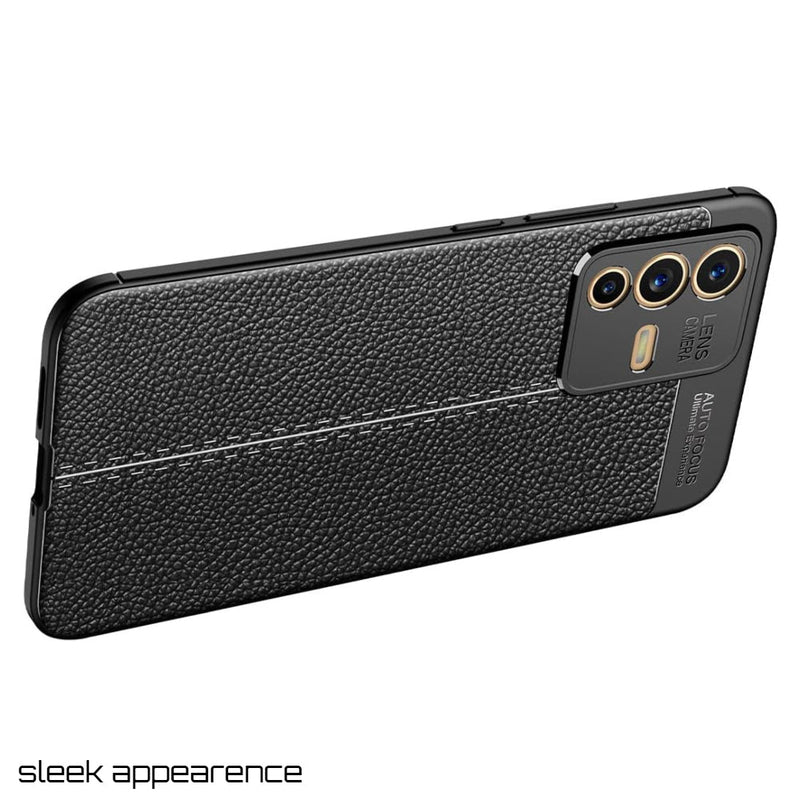 Elegant Textured - Mobile Back Cover for Vivo V23 Pro 5G - 6.56 Inches