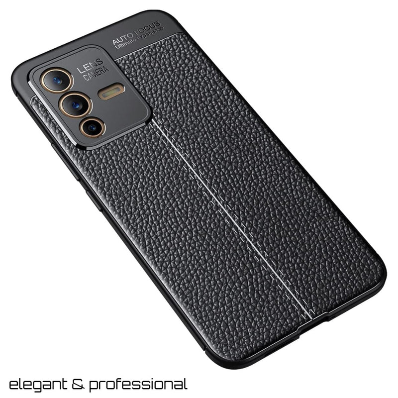 Elegant Textured - Mobile Back Cover for Vivo V23 Pro 5G - 6.56 Inches