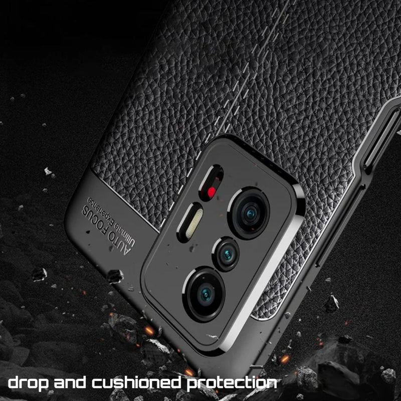 Elegant Textured - Mobile Back Cover for Xiaomi 11T Pro 5G - 6.67 Inches