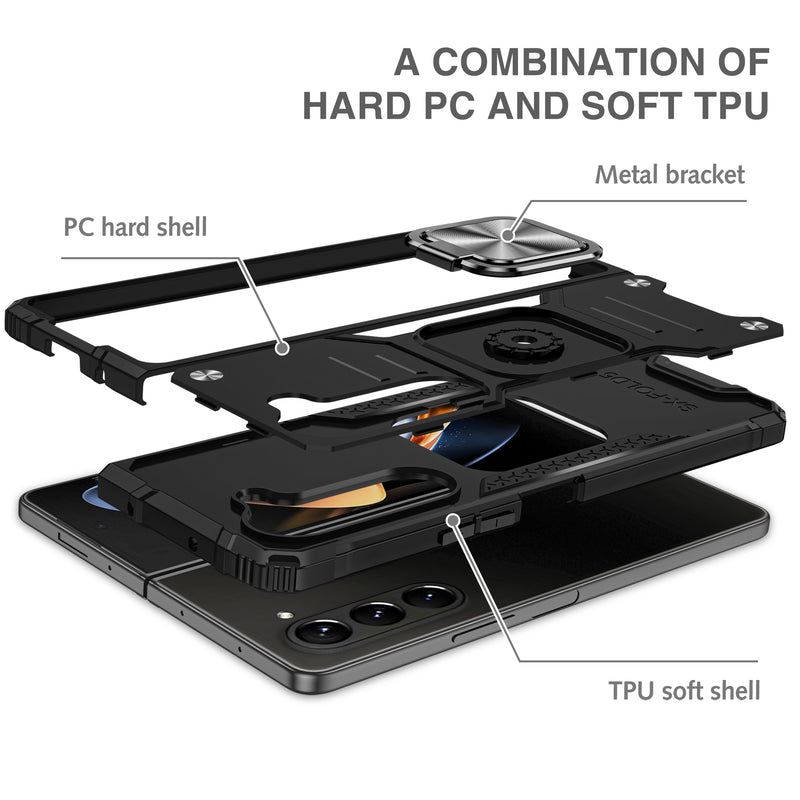 Flash Robot - Back Case for Samsung Galaxy Z Fold5 5G - 6.7 Inches