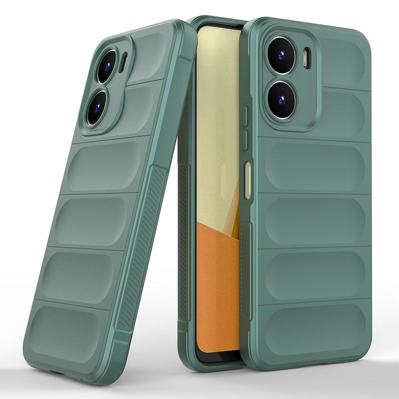 Shield Silicone - Mobile Case for Vivo T2x - 6.58 Inches