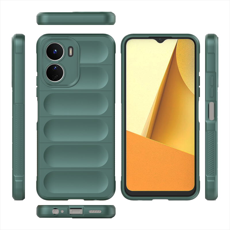 Shield Silicone - Mobile Case for Vivo Y16 - 6.51 Inches