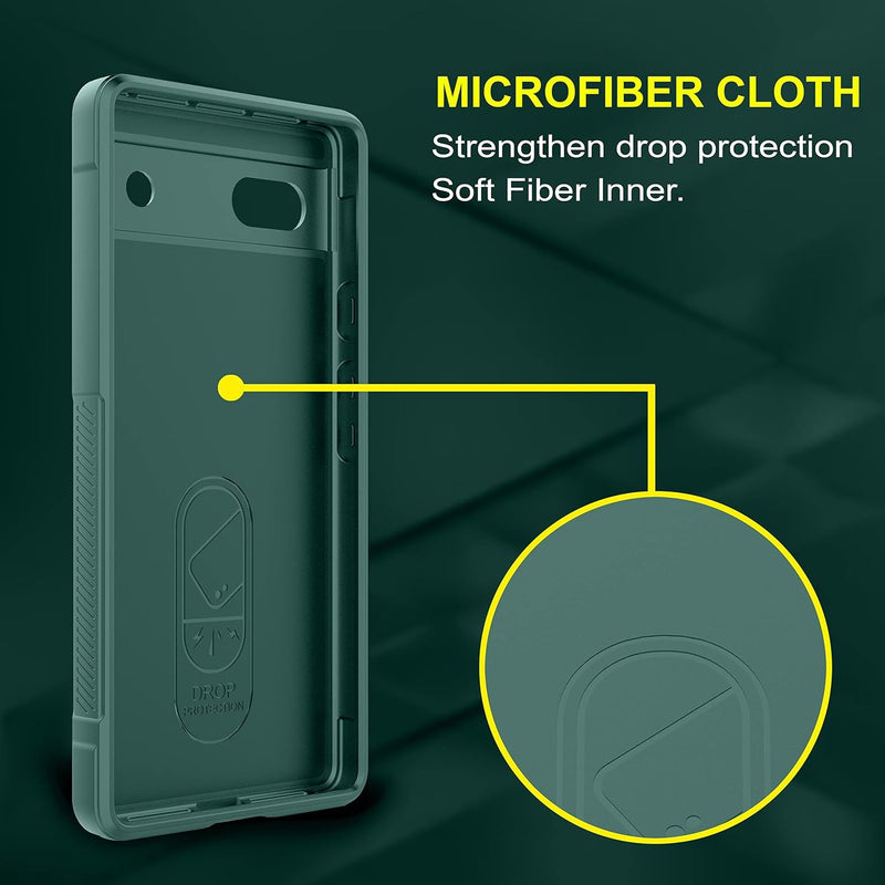 Shield Silicone - Mobile Case for Google Pixel 6A 5G - 6.1 Inches
