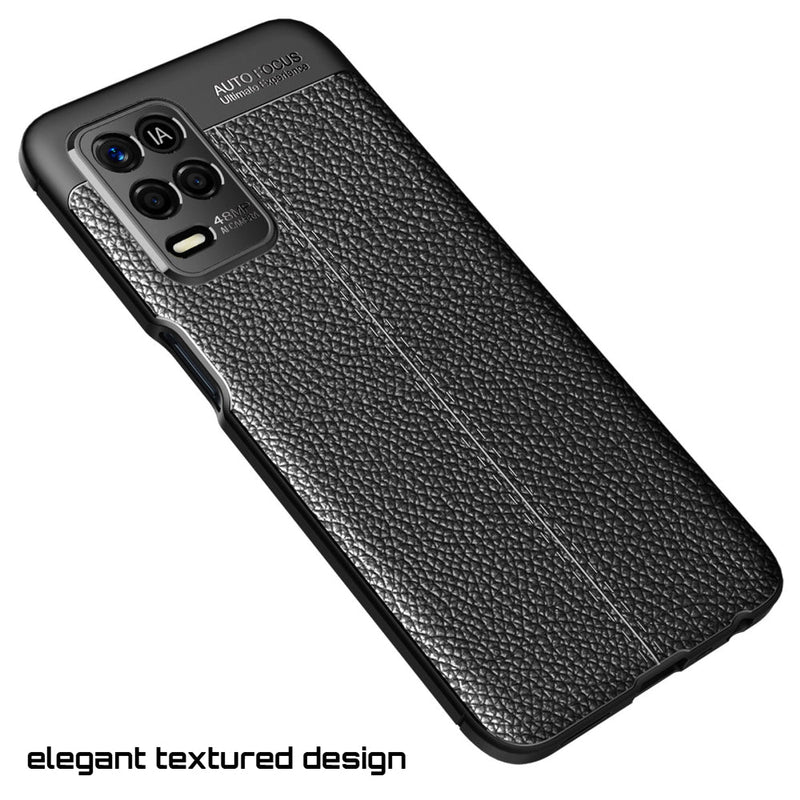 Elegant Textured - Mobile Back Cover for Realme 8 5G - 6.5 Inches