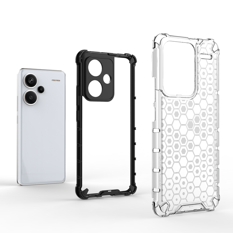 Classic Armour - Back  Cover for Redmi Note 13 Pro Plus 5G - 6.67 Inches