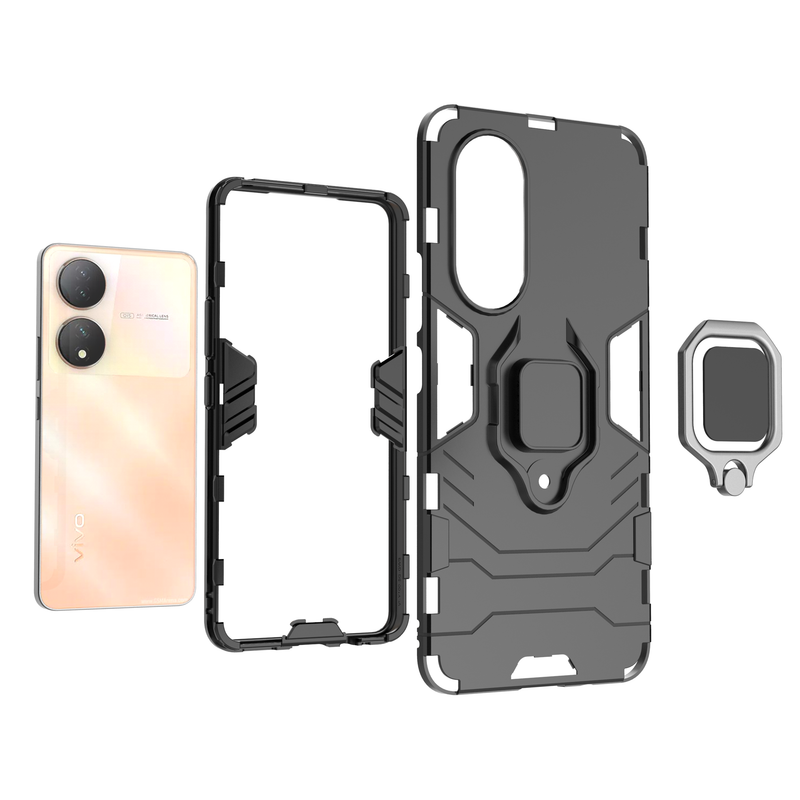 Classic Robot - Back Case for Vivo Y100 - 6.38 Inches