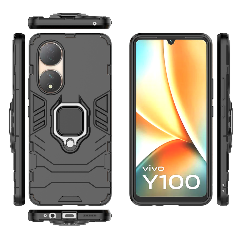 Classic Robot - Back Case for Vivo Y100 - 6.38 Inches