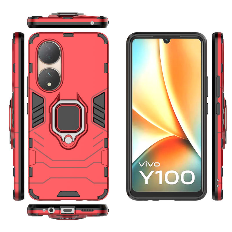 Classic Robot - Back Case for Vivo Y100 - 6.38 Inches