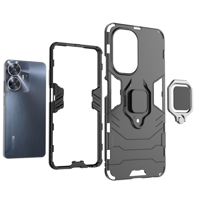 Classic Robot - Back Case for Realme C55 - 6.72 Inches