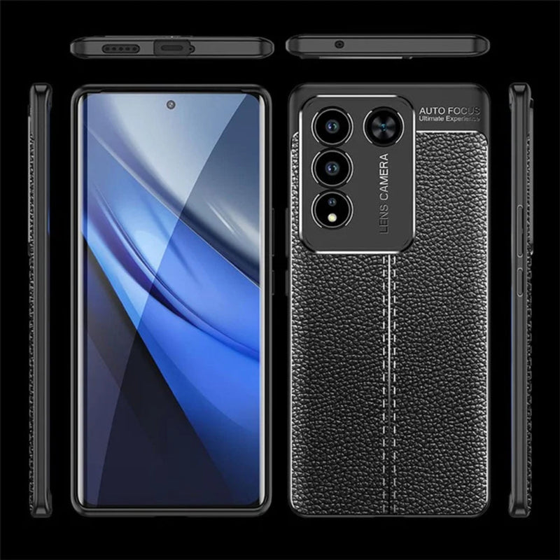 Elegant Textured - Back Case for Vivo V27 5G - 6.78 Inches