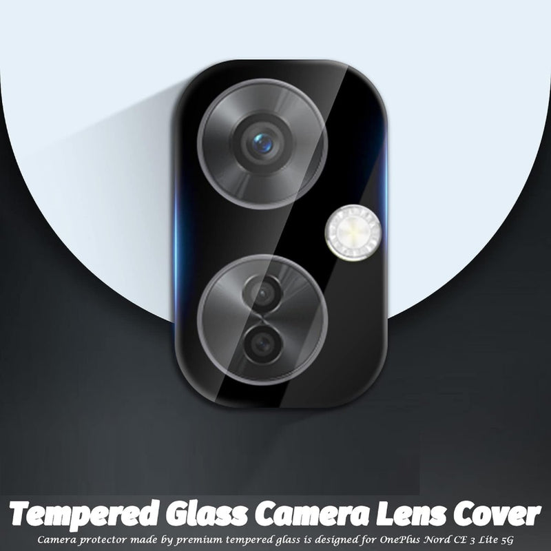 CULT OF PERSONALITY - 9H Camera Lens Protector for OnePlus Nord CE 3 Lite 5G - Black