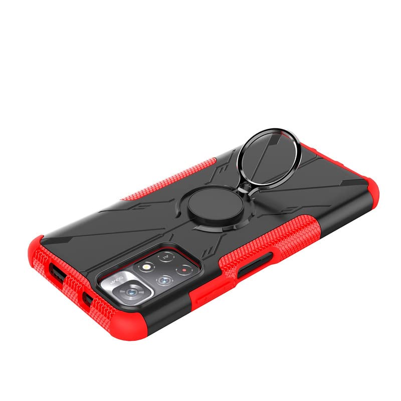 Kick stand Cover for Poco M4 Pro 5G