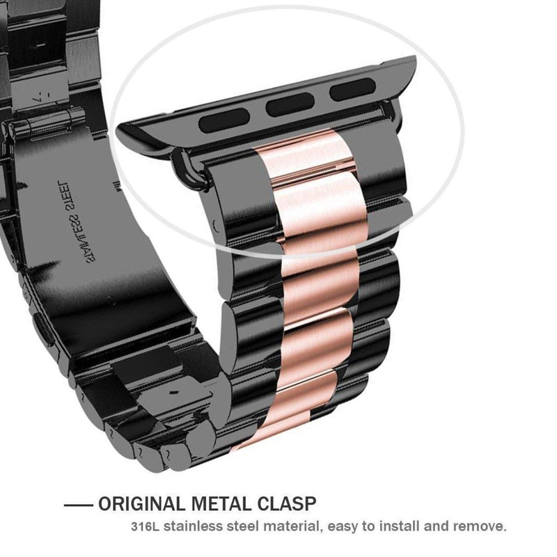 Apple Watch Series 5 Black & Pink Band