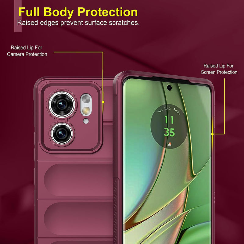 Shield Silicone - Mobile Case for Motorola Moto Edge 40 5G - 6.55 Inches