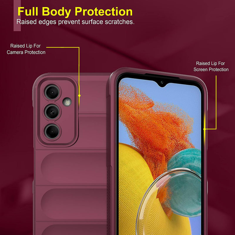 Shield Silicone - Mobile Case for Samsung Galaxy M14 5G - 6.6 Inches