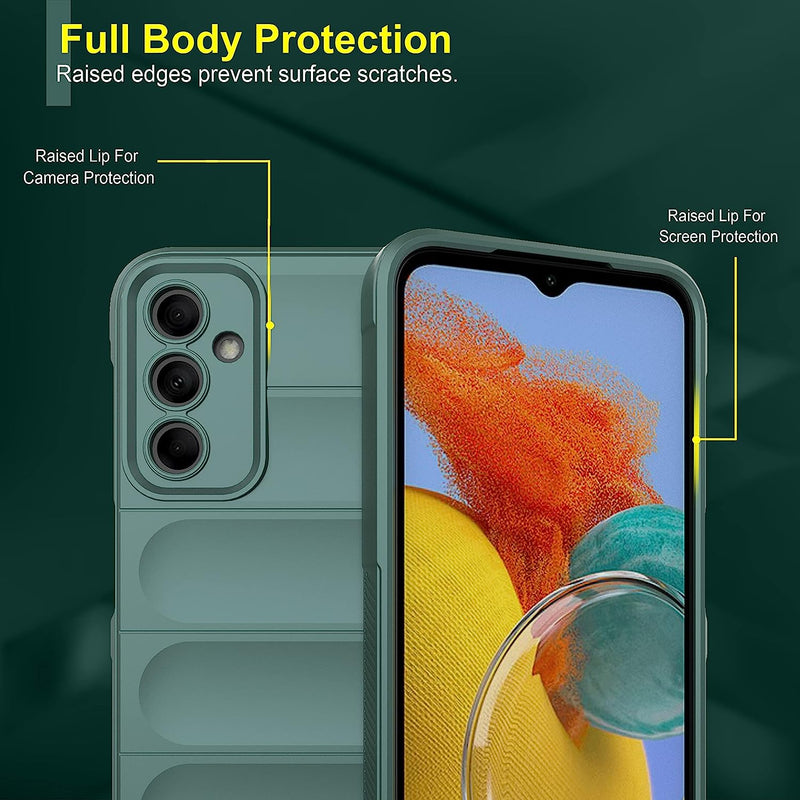 Shield Silicone - Mobile Case for Samsung Galaxy M14 5G - 6.6 Inches