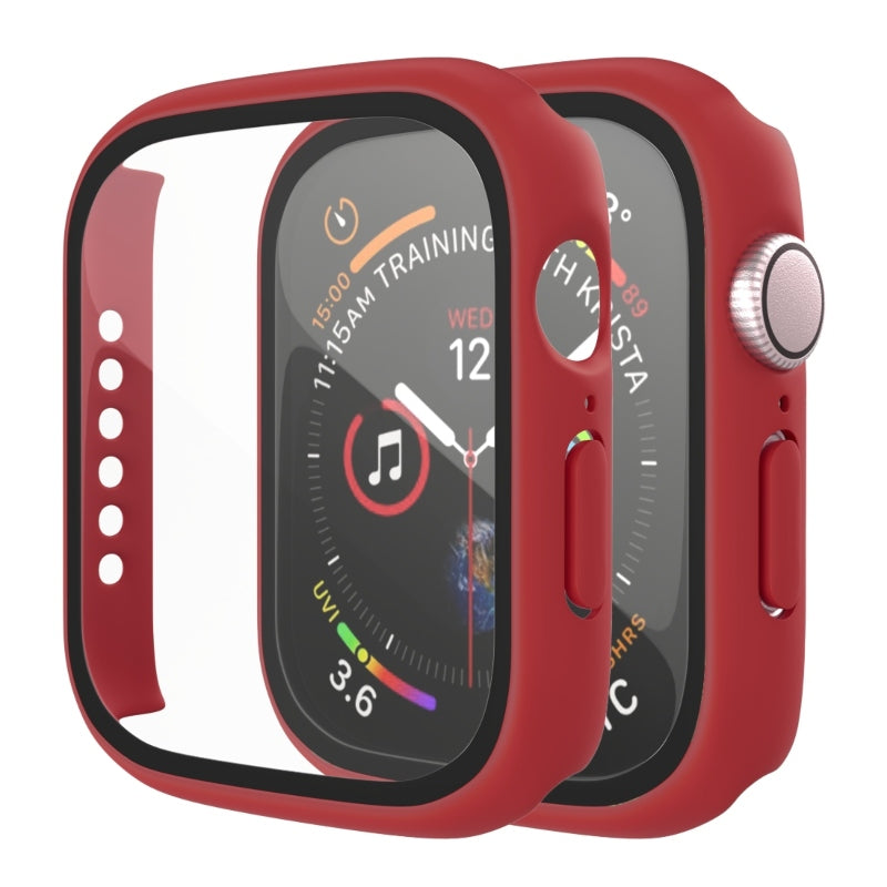 Apple Watch Series 6 44 mm Case with Tempered Glass