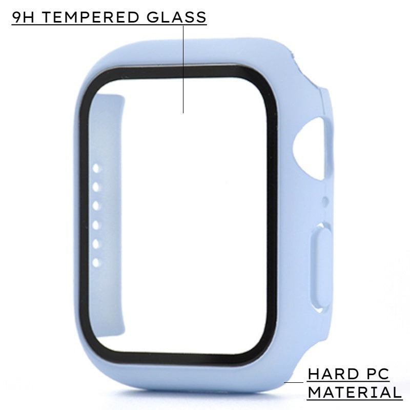 CULT OF PERSONALITY - Screen Protector Case for iWatch Series 7 - 45 mm - Sky Blue