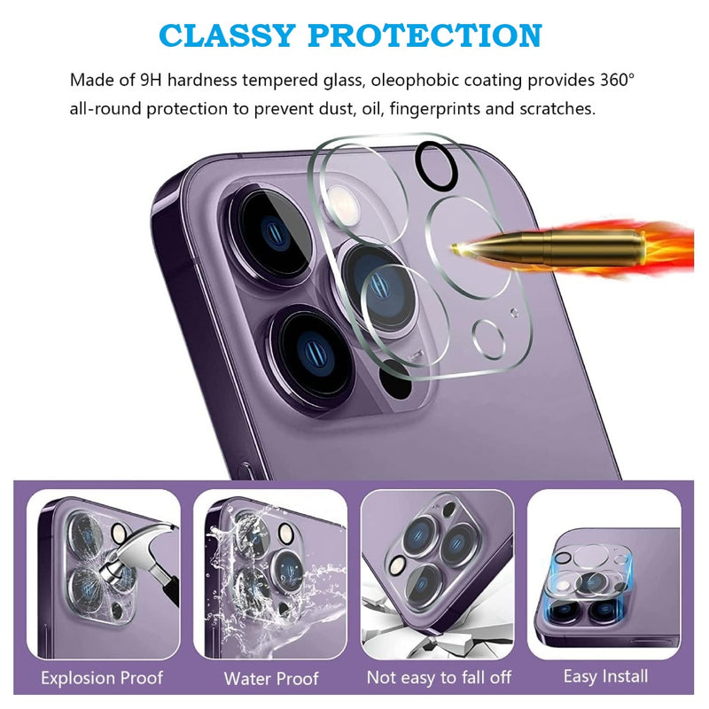 CULT OF PERSONALITY - 9H Camera Lens Protector for iPhone 15 Pro Max - Clear