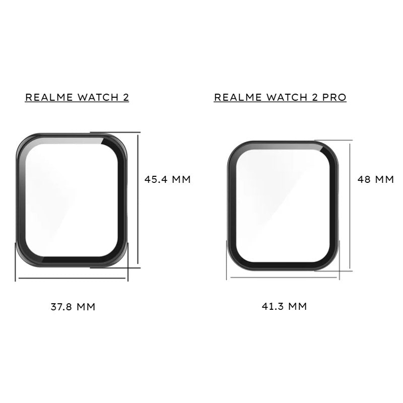 Realme Watch 2 Pro Screen Guard Case