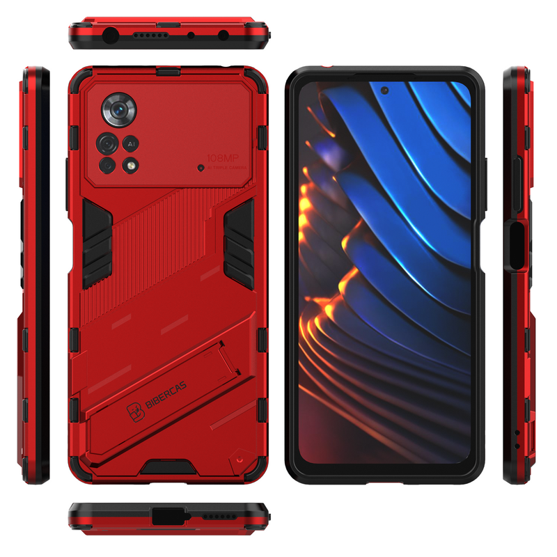 Elegant Armour -  Mobile Cover for Poco X4 Pro 5G - 6.67 Inches