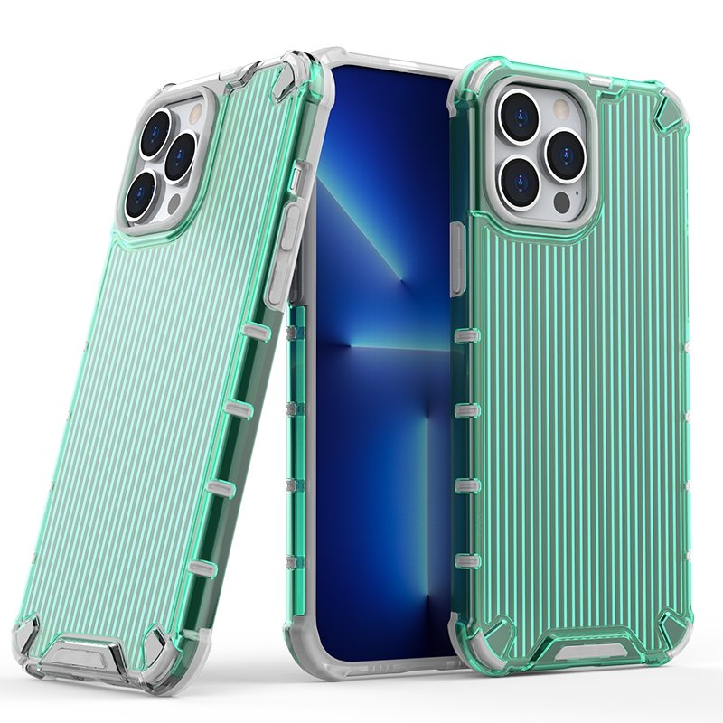 Stripe Armour - Back Case for iPhone 12 Pro - 6.1 Inches