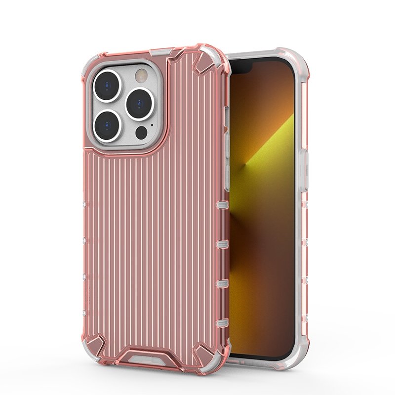 Stripe Armour - Back Case for iPhone 12 Pro - 6.1 Inches