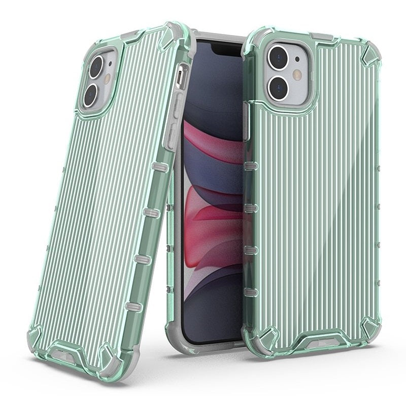 Stripe Armour - Back Case for iPhone 12 - 6.1 Inches