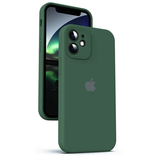 CULT OF PERSONALITY - Silicone Back Cover for iPhone 11 - Green