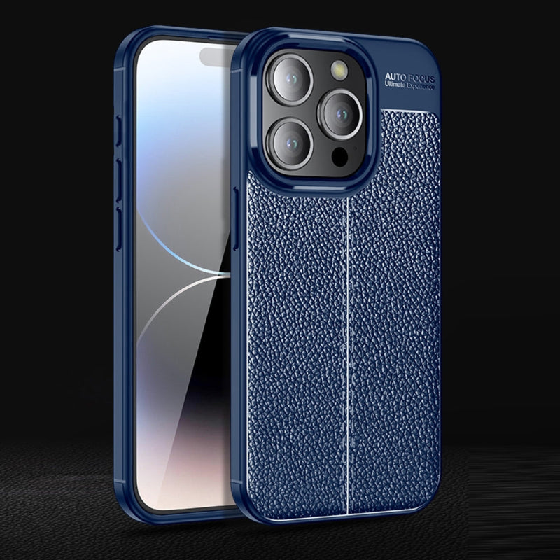 Elegant Textured - Back Case for iPhone 14 Pro - 6.1 Inches