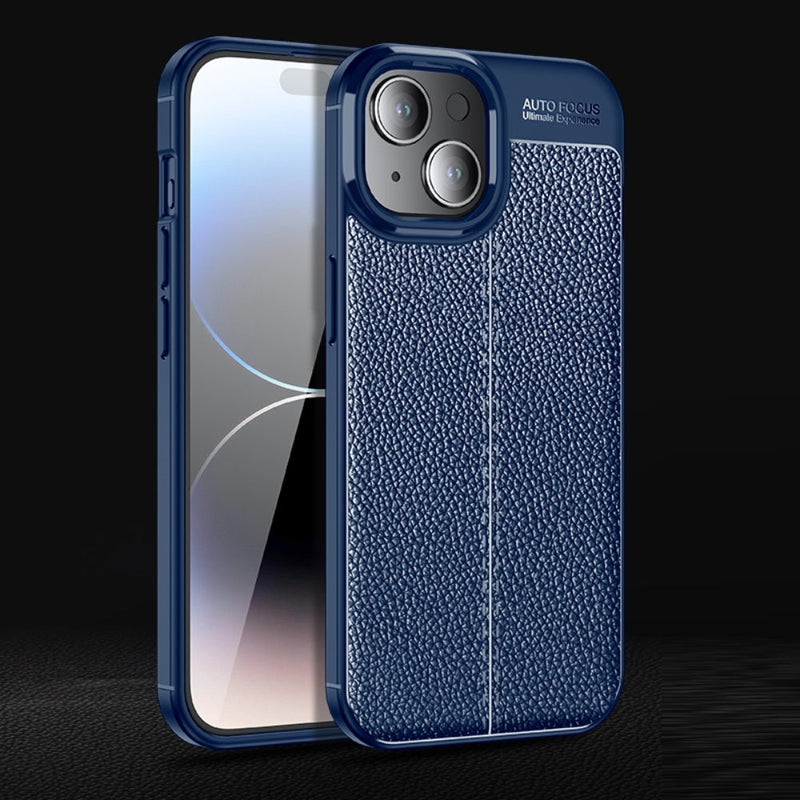 Elegant Textured - Back Case for iPhone 15 Plus - 6.7 Inches