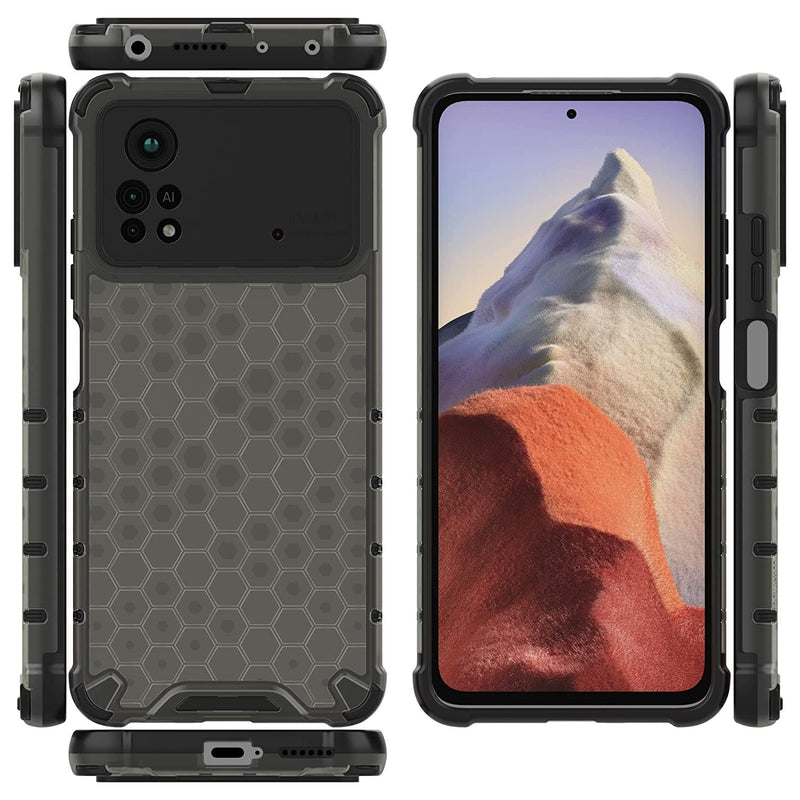 Classic Armour - Back  Cover for Poco X4 Pro 5G - 6.67 Inches