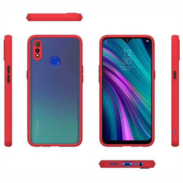 Realme 3 blue case