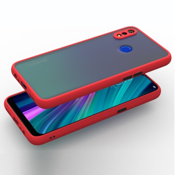 Realme 3 green case